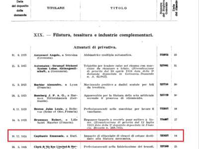 L�impianto era specializzato nel recupero, lavorazione e trasformazione dei cascami tessili e cio� gli scarti o sottoprodotti delle lavorazioni di filatura e tessitura di fibre come cotone, seta, lana o cashmere